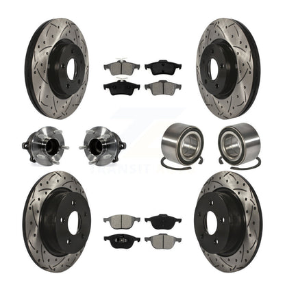 [Avant + Arrière] Kit de Roulement de roue pour Ford Escape C-Max sans Parking Assist KBB-107487