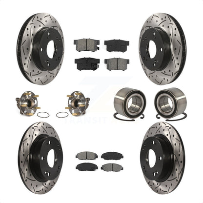 [Avant + Arrière] Kit de Roulement de roue pour Honda Civic KBB-107494 par Transit Auto