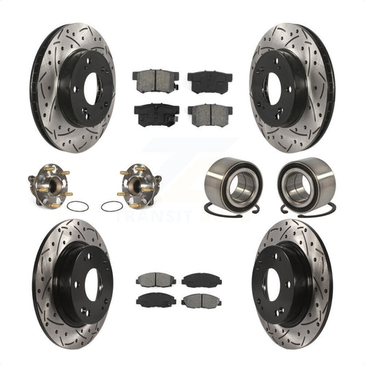 [Avant + Arrière] Kit de Roulement de roue pour Honda Civic KBB-107494 par Transit Auto
