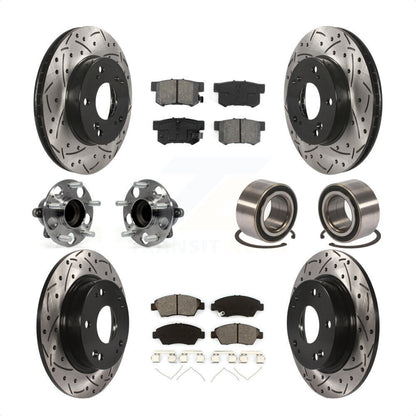 [Avant + Arrière] Kit de Roulement de roue pour 2015 Acura ILX 1.5L KBB-107499 par Transit Auto