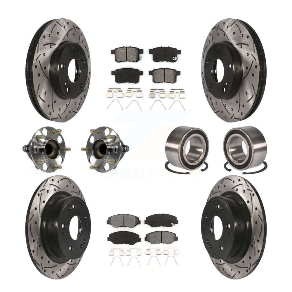[Avant + Arrière] Kit de Roulement de roue pour Honda Accord KBB-107502