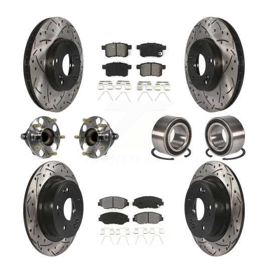 [Avant + Arrière] Kit de Roulement de roue pour Honda Accord KBB-107502