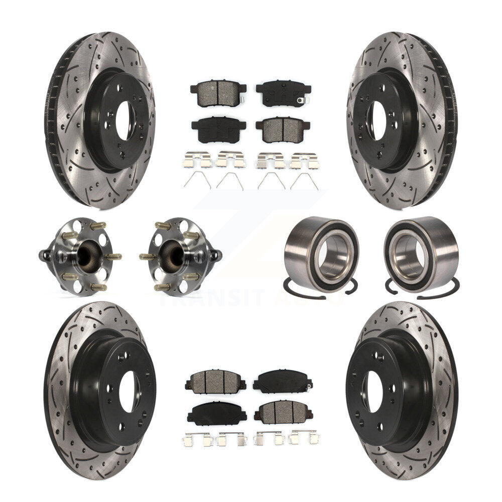 [Avant + Arrière] Kit de Roulement de roue pour Honda Accord KBB-107503