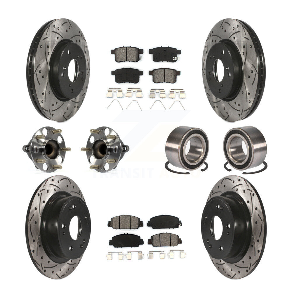 [Avant + Arrière] Kit de Roulement de roue pour Honda Accord KBB-107504