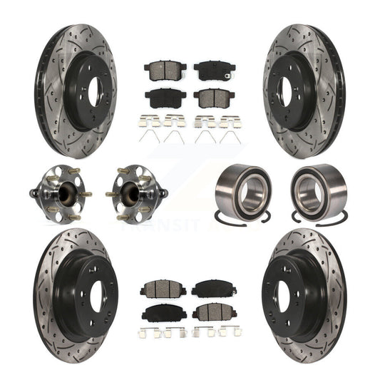 [Avant + Arrière] Kit de Roulement de roue pour Honda Accord KBB-107504
