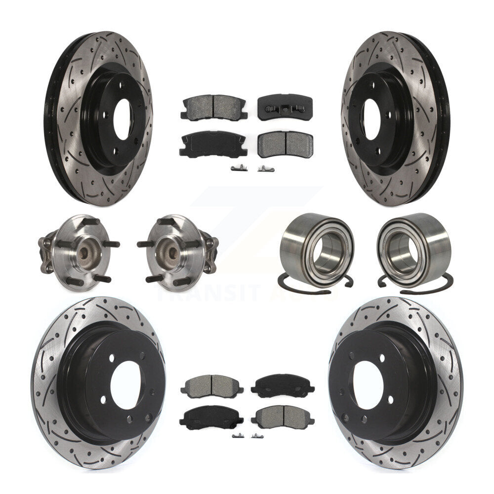 [Avant + Arrière] Kit de Roulement de roue pour Mitsubishi Outlander RVR KBB-107506