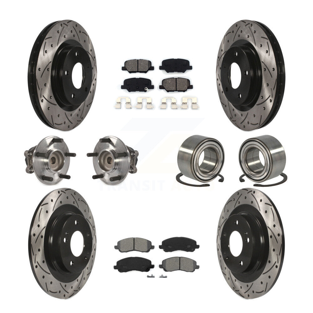 [Avant + Arrière] Kit de Roulement de roue pour Mitsubishi Outlander Sport RVR KBB-107508