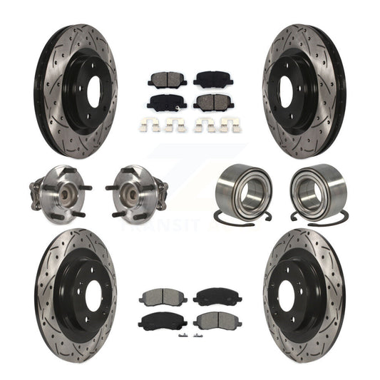 [Avant + Arrière] Kit de Roulement de roue pour Mitsubishi Outlander Sport RVR KBB-107508