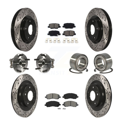[Avant + Arrière] Kit de Roulement de roue pour Mitsubishi Outlander Sport RVR KBB-107509