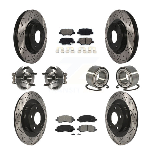 [Avant + Arrière] Kit de Roulement de roue pour Mitsubishi Outlander Sport RVR KBB-107509
