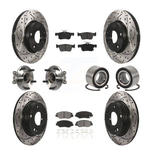 [Avant + Arrière] Kit de Roulement de roue pour Honda Civic KBB-107510