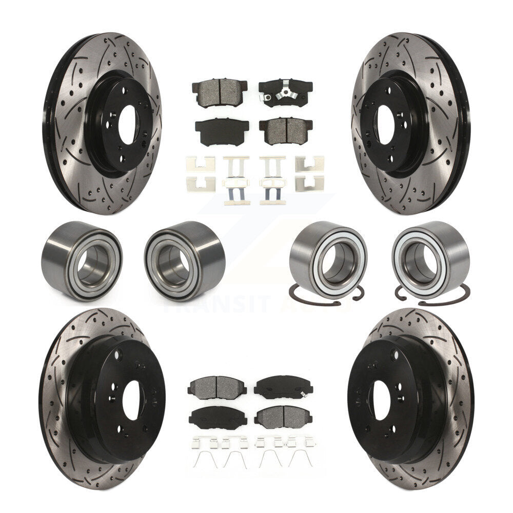 [Avant + Arrière] Kit de Roulement de roue pour 2005-2006 Honda CR-V KBB-107514