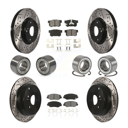 [Avant + Arrière] Kit de Roulement de roue pour 2005-2006 Honda CR-V KBB-107514