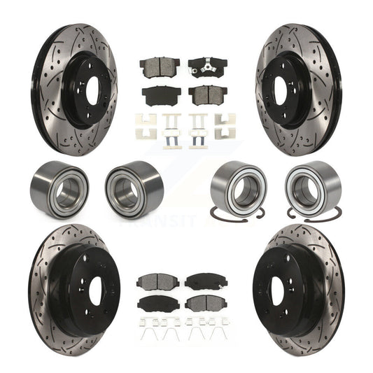 [Avant + Arrière] Kit de Roulement de roue pour 2005-2006 Honda CR-V KBB-107514