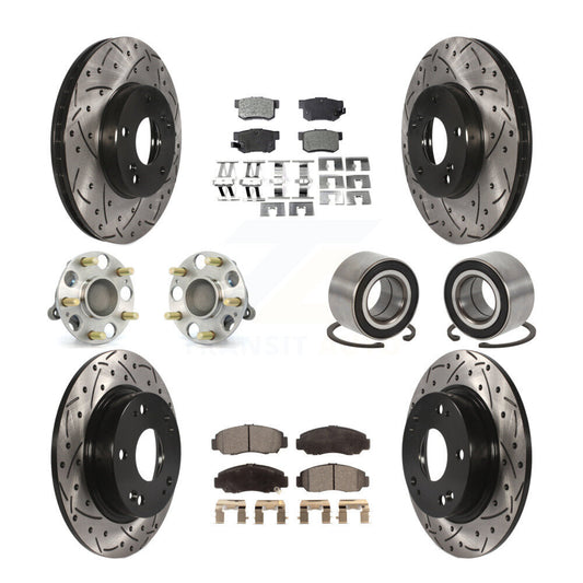 [Avant + Arrière] Kit de Roulement de roue pour Acura CSX KBB-107516