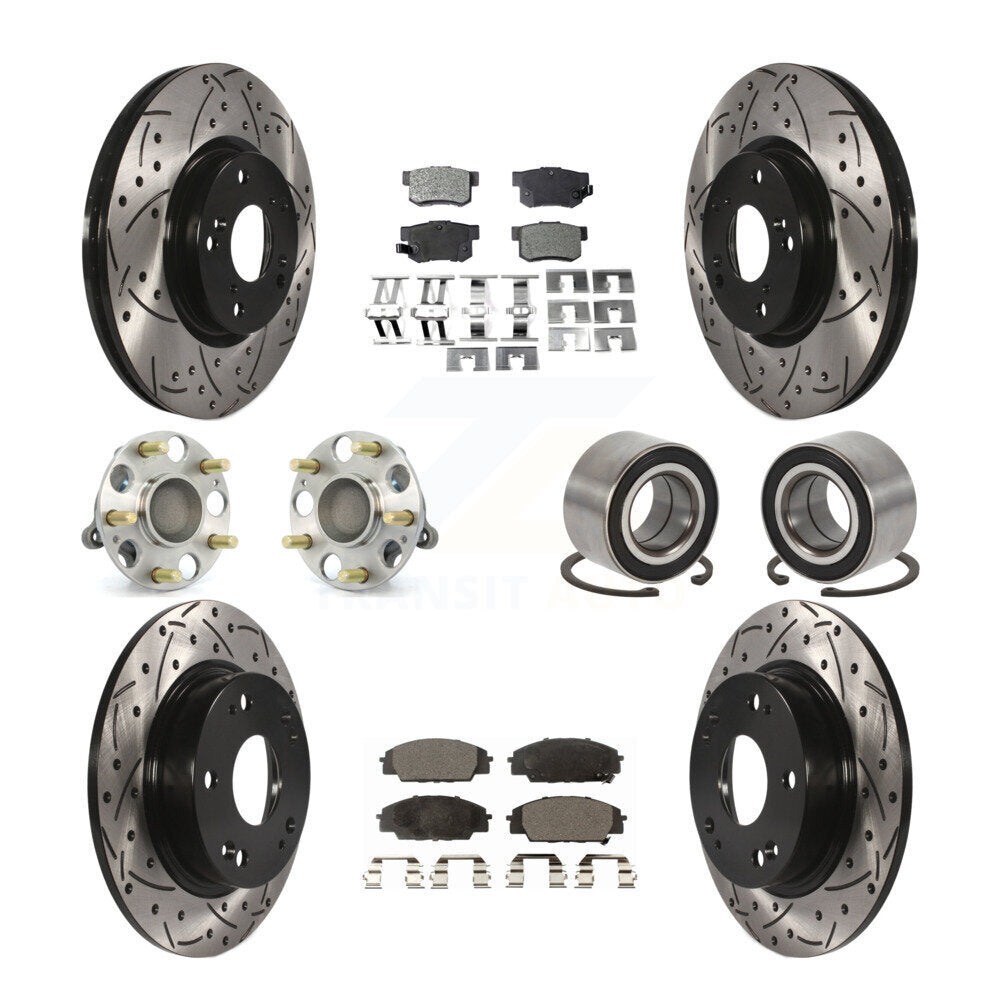 [Avant + Arrière] Kit de Roulement de roue pour Honda Civic Acura CSX KBB-107517