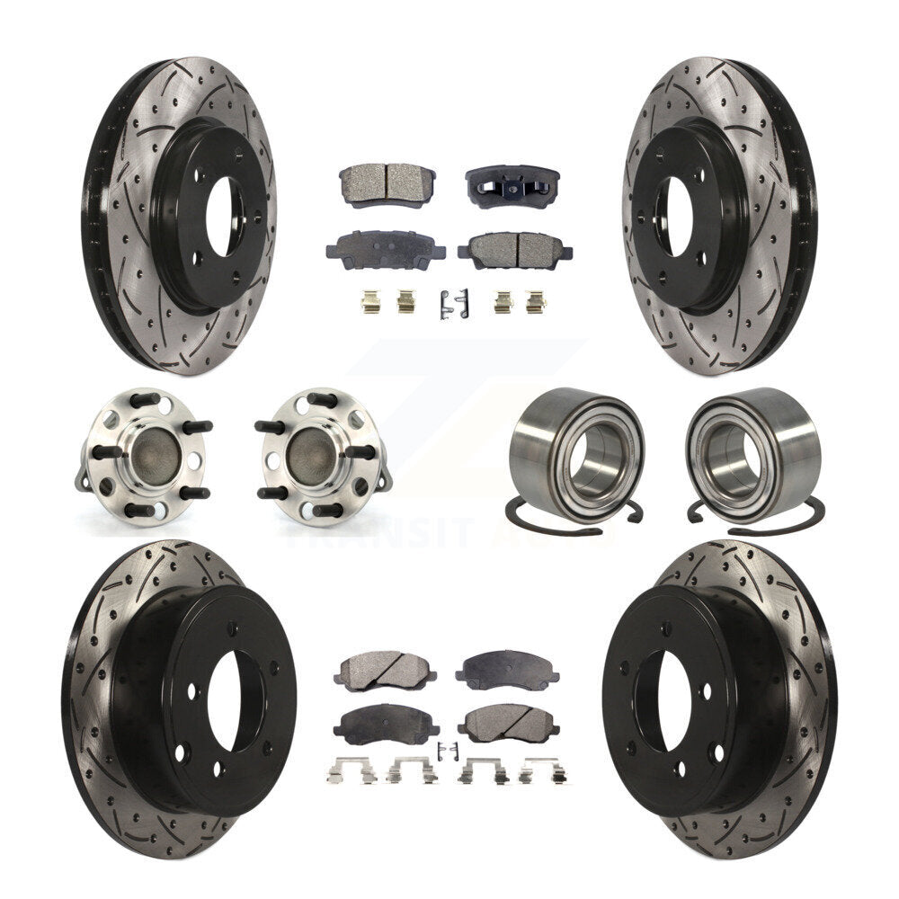 [Avant + Arrière] Kit de Roulement de roue pour Dodge Caliber KBB-107523