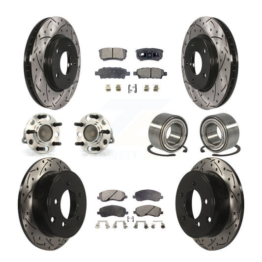 [Avant + Arrière] Kit de Roulement de roue pour Dodge Caliber KBB-107523