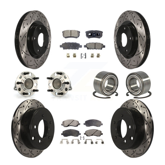 [Avant + Arrière] Kit de Roulement de roue pour Jeep Patriot Compass Dodge Caliber KBB-107524