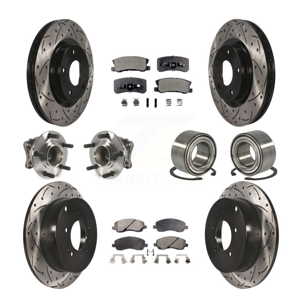 [Avant + Arrière] Kit de Roulement de roue pour Mitsubishi Outlander KBB-107537
