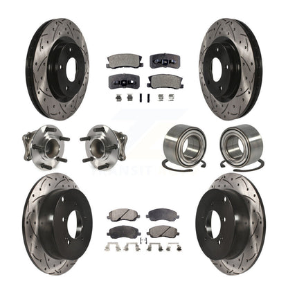 [Avant + Arrière] Kit de Roulement de roue pour Mitsubishi Outlander KBB-107537