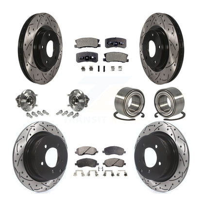 [Avant + Arrière] Kit de Roulement de roue pour Mitsubishi Outlander RVR KBB-107538