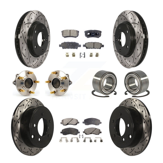 [Avant + Arrière] Kit de Roulement de roue pour Mitsubishi Lancer KBB-107544