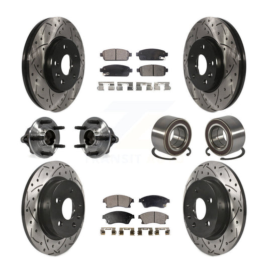 [Avant + Arrière] Kit de Roulement de roue pour Chevrolet Sonic KBB-107556