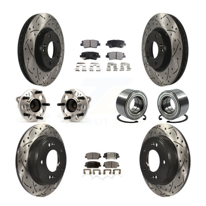 [Avant + Arrière] Kit de Roulement de roue pour Kia Forte Forte5 SX KBB-107574