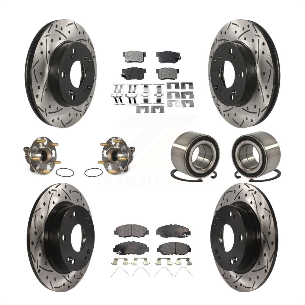 [Avant + Arrière] Kit de Roulement de roue pour Honda Civic KBB-107590 par Transit Auto