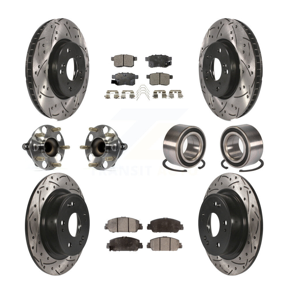 [Avant + Arrière] Kit de Roulement de roue pour Honda Accord KBB-107599