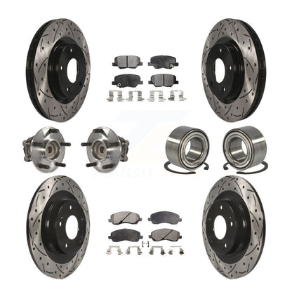 [Avant + Arrière] Kit de Roulement de roue pour Mitsubishi Outlander Sport RVR KBB-107605