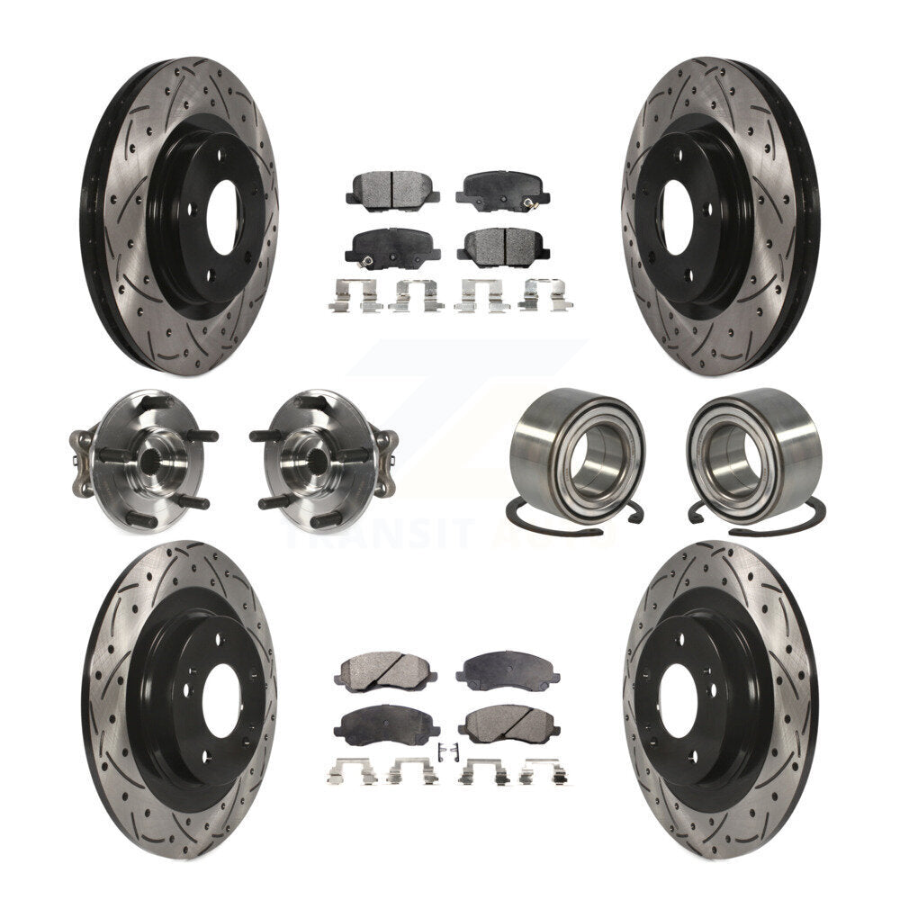 [Avant + Arrière] Kit de Roulement de roue pour Mitsubishi Outlander Sport RVR KBB-107606