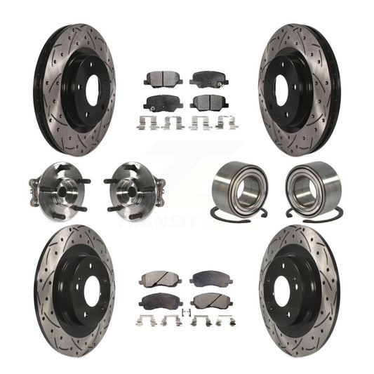 [Avant + Arrière] Kit de Roulement de roue pour Mitsubishi Outlander Sport RVR KBB-107606
