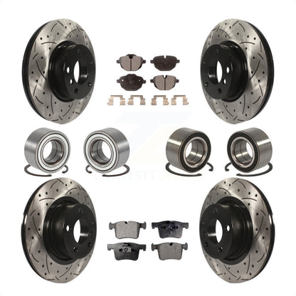 [Avant + Arrière] Kit de Roulement de roue pour BMW X3 KBB-107612 par Transit Auto