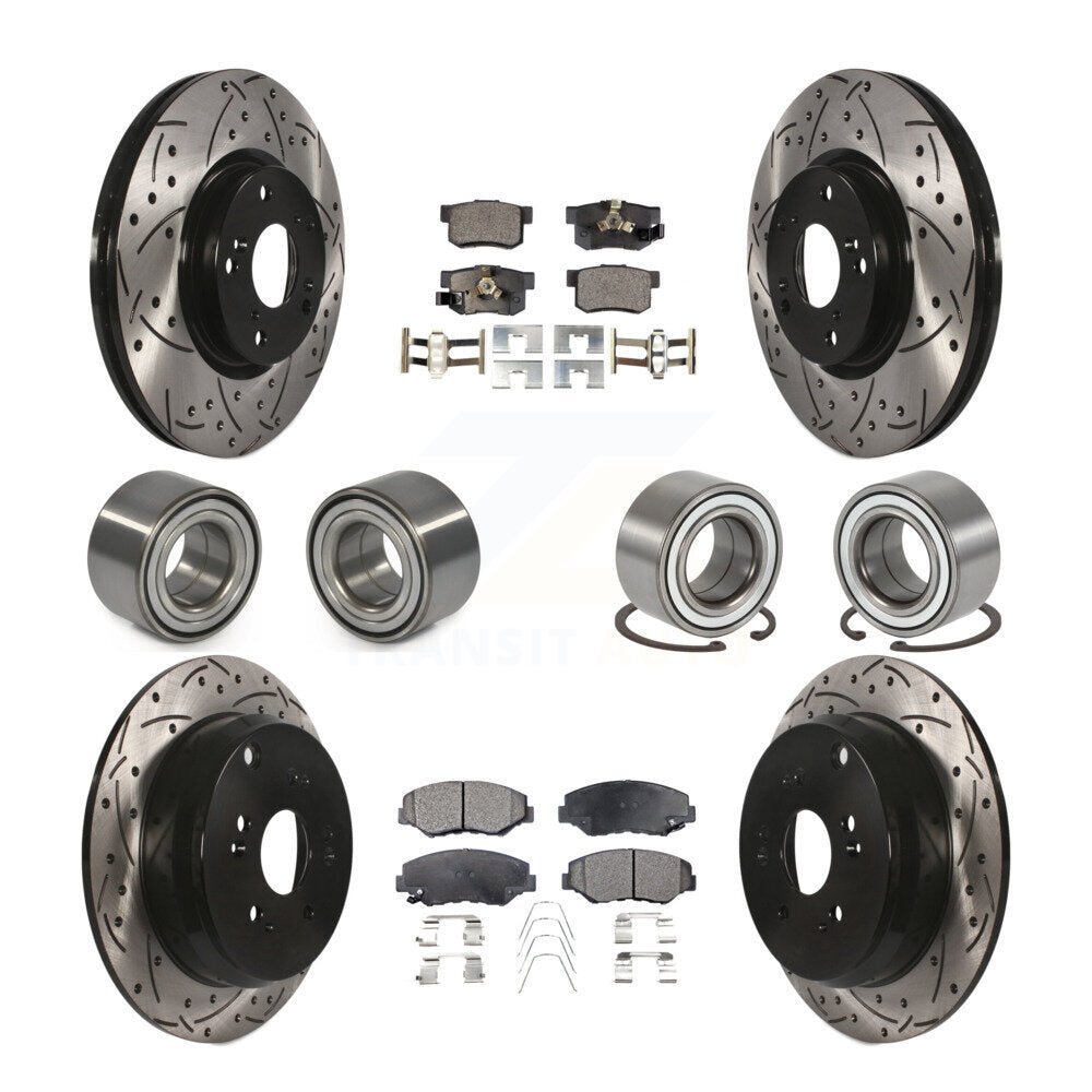 [Avant + Arrière] Kit de Roulement de roue pour 2005-2006 Honda CR-V KBB-107613
