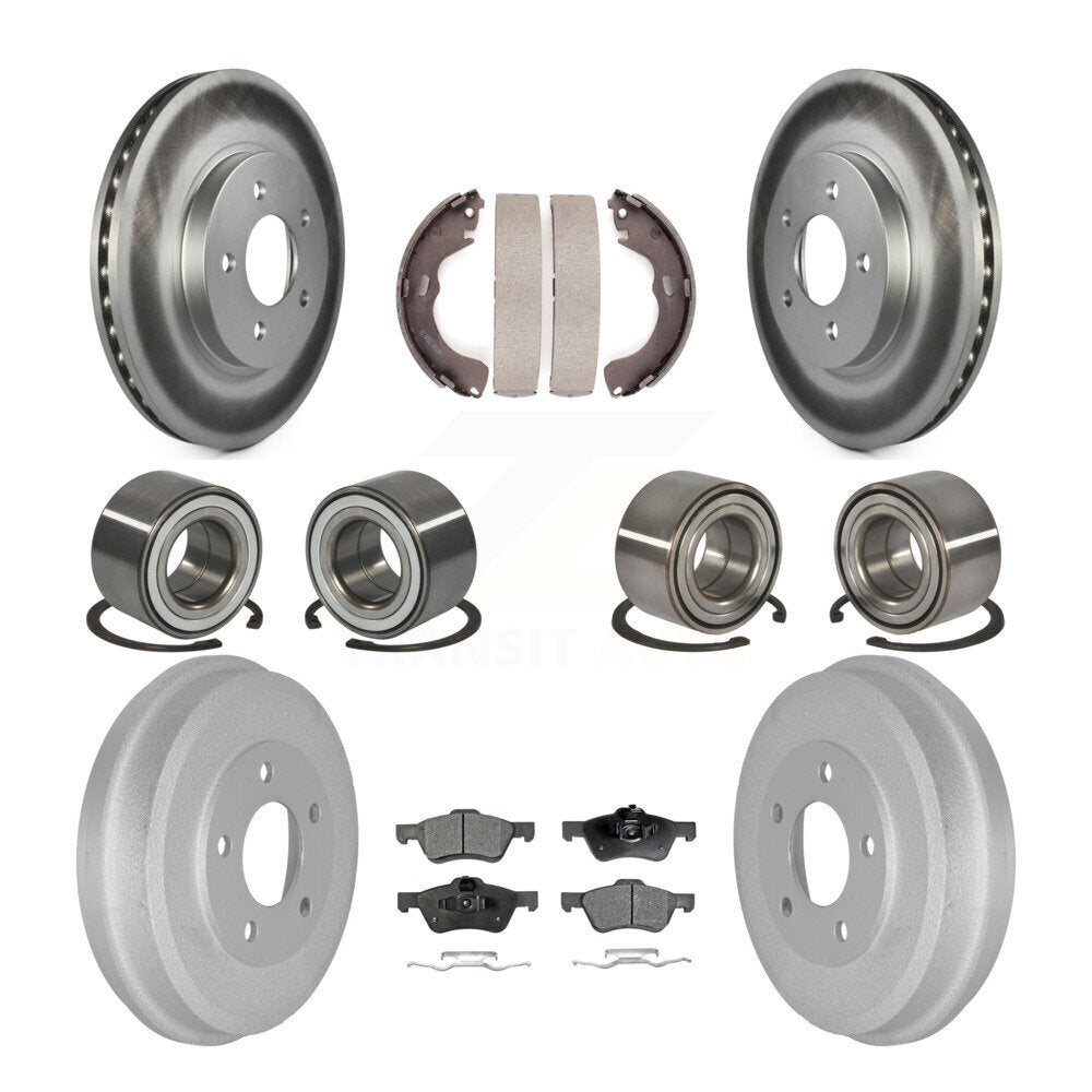 [Avant + Arrière] Kit de Roulement de roue pour Ford Escape Mercury Mariner Mazda Tribute KBB-107616