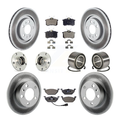 [Avant + Arrière] Kit de Roulement de roue pour 2007-2010 Volkswagen Beetle avec 280mm Diameter Rotor KBB-107617