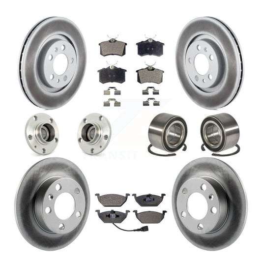 [Avant + Arrière] Kit de Roulement de roue pour 2007-2010 Volkswagen Beetle avec 280mm Diameter Rotor KBB-107617