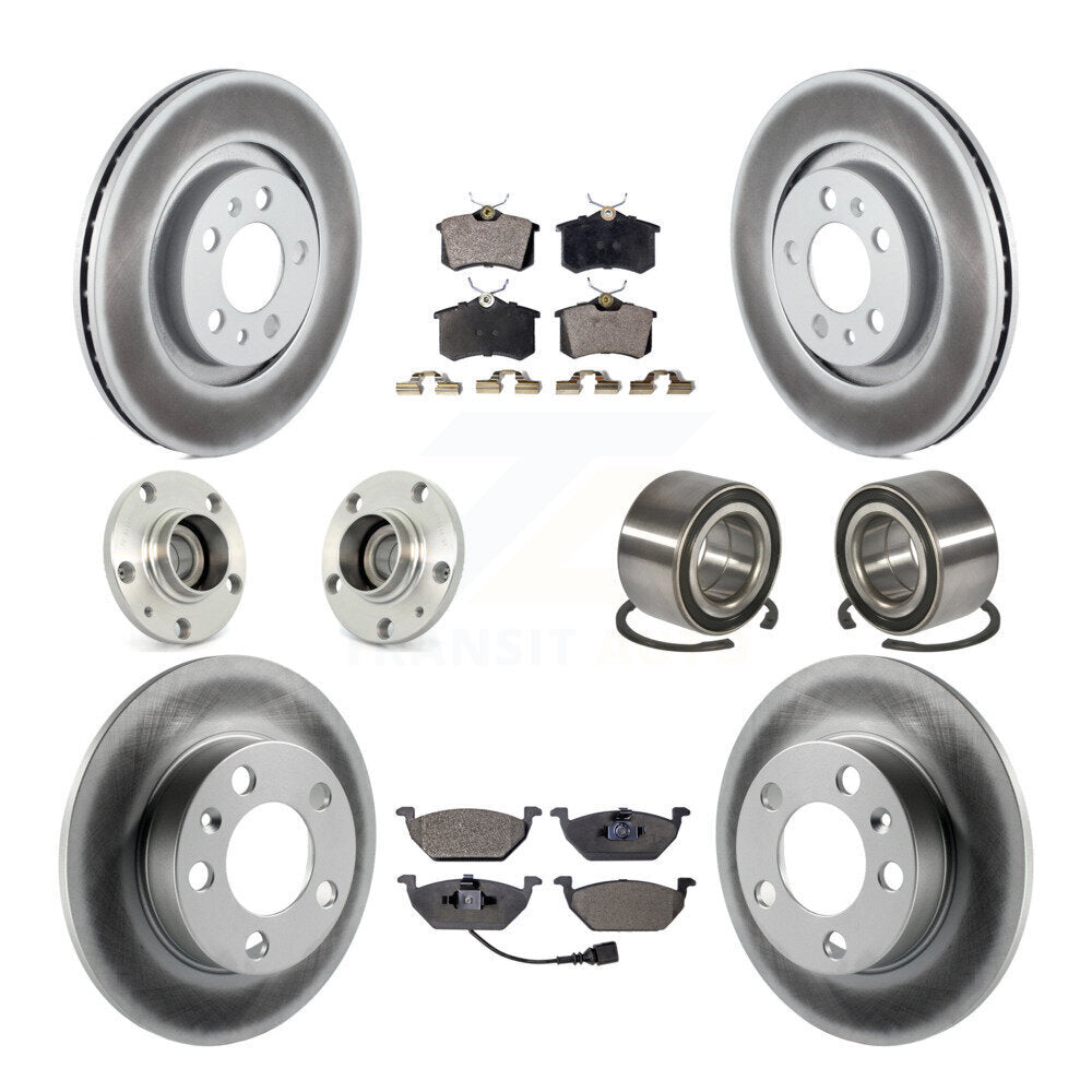 [Avant + Arrière] Kit de Roulement de roue pour Volkswagen Beetle Golf Jetta City KBB-107618