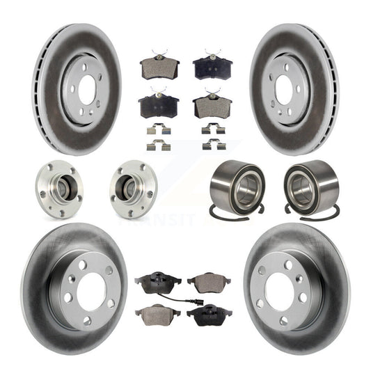 [Avant + Arrière] Kit de Roulement de roue pour 2007-2010 Volkswagen Beetle avec 288mm Diameter Rotor KBB-107619