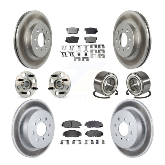 [Avant + Arrière] Kit de Roulement de roue pour 2001-2005 Acura EL KBB-107623