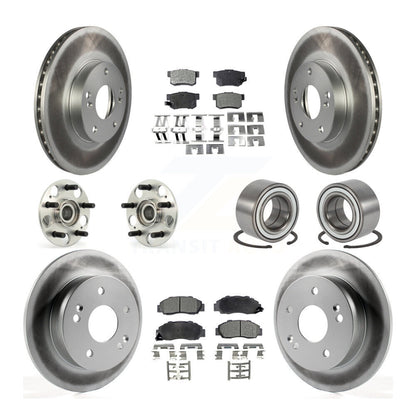 [Avant + Arrière] Kit de Roulement de roue pour 1998-2002 Honda Accord 3.0L avec rear brakes KBB-107628