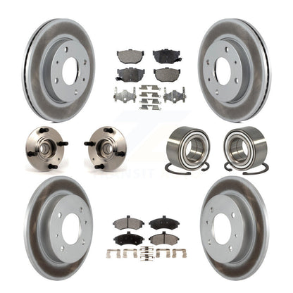 [Avant + Arrière] Kit de Roulement de roue pour Hyundai Elantra rear brakes avec Non-ABS KBB-107658
