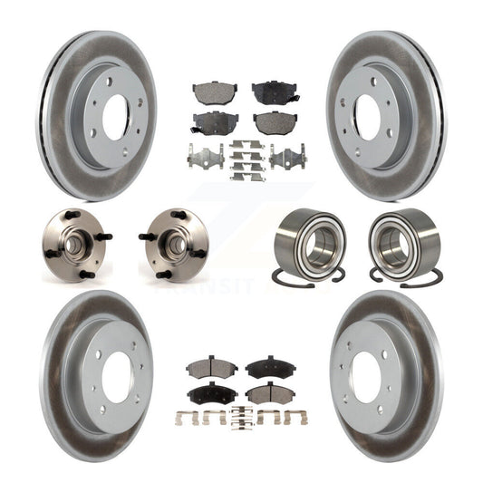 [Avant + Arrière] Kit de Roulement de roue pour Hyundai Elantra rear brakes avec Non-ABS KBB-107658
