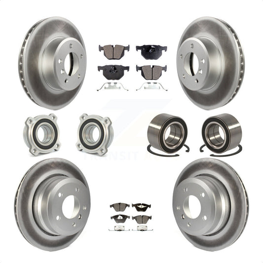 [Avant + Arrière] Kit de Roulement de roue pour BMW 535xi 535i xDrive 525xi KBB-107666 par Transit Auto
