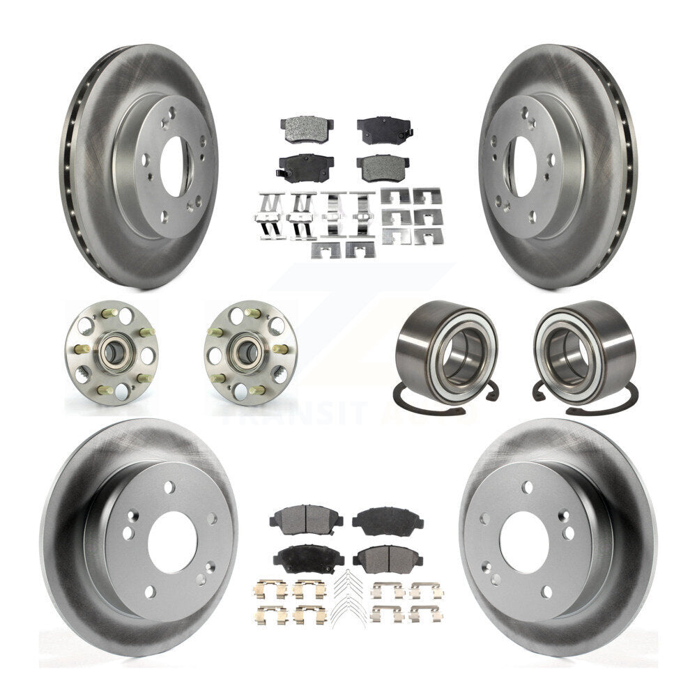 [Avant + Arrière] Kit de Roulement de roue pour 2004 Honda Civic SiR KBB-107674