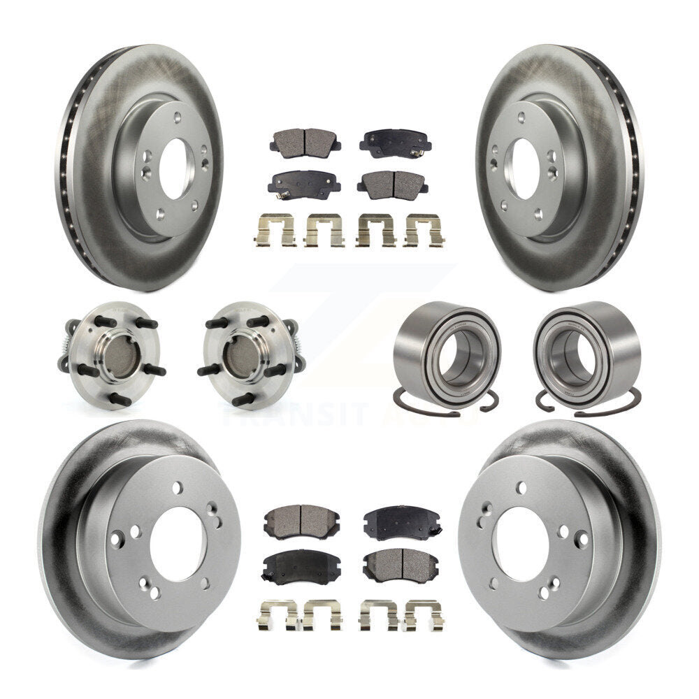 [Avant + Arrière] Kit de Roulement de roue pour Hyundai Sonata 2.4L KBB-107677