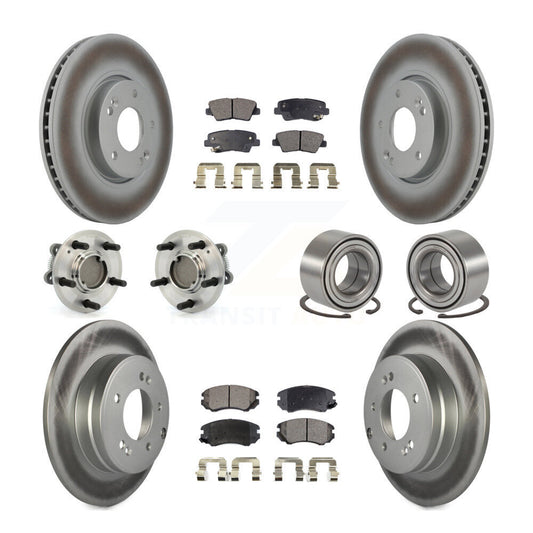 [Avant + Arrière] Kit de Roulement de roue pour Hyundai Sonata 3.3L KBB-107679