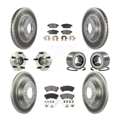 [Avant + Arrière] Kit de Roulement de roue pour Ford Fusion Lincoln MKZ Mercury Milan Mazda 6 Zephyr KBB-107684